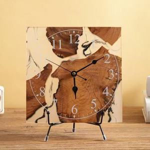 Hot Bán Rắn Gỗ Epoxy Nhựa Đồng Hồ Thiết Kế Độc Đáo Cho Phòng Ăn Và Nhà Bếp Nhựa Thủ Công Mỹ Nghệ - Product Image 5