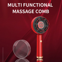 Masseur capillaire électrique sans fil portable Shiatsu, applicateur de brosses pour huile capillaire, pour les massages du cuir chevelu en déplacement
