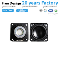 Haut-parleur actif personnalisé en métal de 1,75 pouce, large bande Hi-Fi, 4-5-10W, pour applications audio