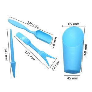 Mini Kit d'outils à main pour le jardinage, jardin, plantes succulentes, bonsaï, <span class=keywords><strong>repiquage</strong></span>, pelle, 10 pièces - Product Image 2