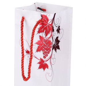 Wholesale Reusable Foldable Carry Carrier Custom logo Packaging Gift PP <b>Tote</b> <b>Plastic</b> Bag for Wine Bottle - Product Image 3