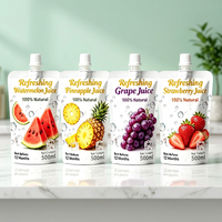 Pochettes souples YSH de qualité alimentaire avec bec verseur et bouchon, brillantes, pour jus et liquides, idéales pour les fournisseurs de boissons