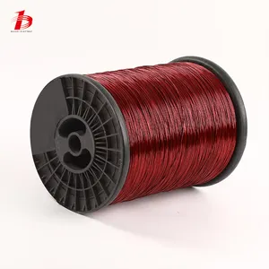 PT-60 보빈 180 등급 전자기 자석 권선 와이어 코일 0.45-5.00mm 등급 3 25 AWG 전기 알루미늄 에나멜 와이어