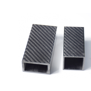 Carcasa Electrónica OEM de Fibra de Carbono, Tubo Cuadrado con Aspecto de Fibra de Carbono Negra, Tubo Cuadrado de Fibra de Carbono 3K, Ligero y de Alta Resistencia - Product Image 1