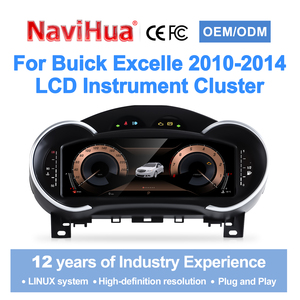 Navihua Nouvelle Arrivée Tableau de Bord Numérique pour Voiture Système Linux avec Carplay pour Buick Excelle 2010-2014 Compteur Auto Écran LCD Cockpit - Product Image 1