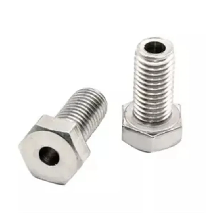 Tornillo hueco de aluminio, 2 mm a 150mm, proveedor de fábrica, ganchos de tornillo de construcción