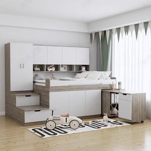 Stile moderno in legno mobili per la casa mobili per la camera da letto <span class=keywords><strong>salvaspazio</strong></span> letto singolo per bambini - Product Image 1