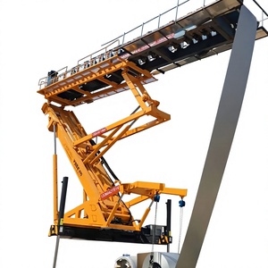 Plateforme de construction en hauteur HuaEagle 160HP, élévateur de carreaux sur chenilles hybride électrique diesel 8T - Product Image 1