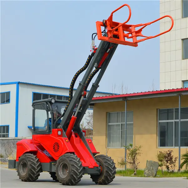 TAIAN DY1150 Multifunction Mini Farm Loader Front End Shovel Loader China Farm Machinery Wheel Loader YANMAR Engine