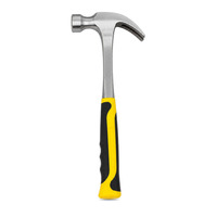 Marteau à griffes en acier allié, tire-clous et décolle-clous, tête courbée trempée, 8oz 12oz 24oz, résistant à la rouille, manche texturé