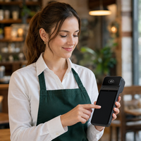 Terminal de point de vente portable Android 12 Go, écran tactile de 5,5 pouces, imprimante thermique de 58 mm, paiement sans contact NFC, 4G WiFi GPS Z92