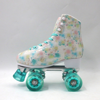 Freestyle professionnel pour enfants clignotant roue patins à roulettes prix usine PVC semelle extérieure PU châssis en aluminium