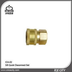 Offre Spéciale Laiton 3/8 Déconnexion rapide Ensemble <span class=keywords><strong>de</strong></span> Laveuse à Haute Pression Adaptateur - Product Image 4