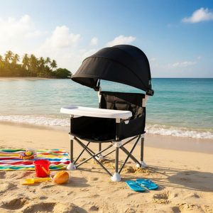 Silla de Playa Moderna de Plástico para Niños con Toldo, para 6-12 Meses, Gran Venta - Product Image 3