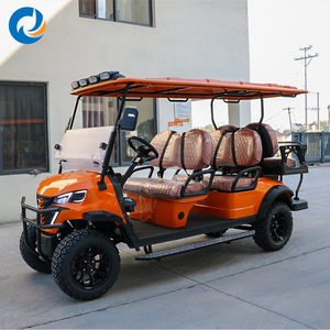 Voiture électrique tout-terrain multifonctionnelle pour le tourisme, la sécurité hôtelière, la patrouille, véhicule à quatre roues, 6 places, voiturette de golf - Product Image 2