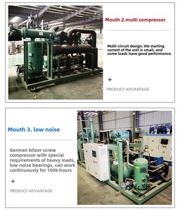 Bltzer Nhà Máy Giá 8HP thép không gỉ máy nén nhỏ gọn đơn vị Piston làm lạnh 4 người hâm mộ làm mát bằng ngưng tụ tủ lạnh - Product Image 6