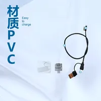 Kabel Data USB 3.0 Tipe-C 5A Pengisian Cepat Xin Bo Grosir, Berbahan PVC Kepang dengan Konduktor Tembaga Berlapis Timah untuk Ponsel