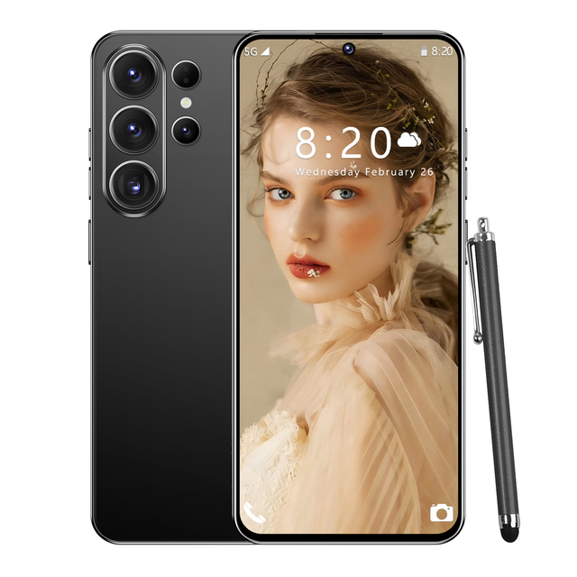 2026 New Original S26 Ultra 5G Smartphone 7.3 Inch HD 16GB+1TB Unlocked Dual Card Android 15.0 Global Version Mobilephone