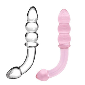 3 boules de cristal, gode en verre, perles anales, plug anal - Product Image 2