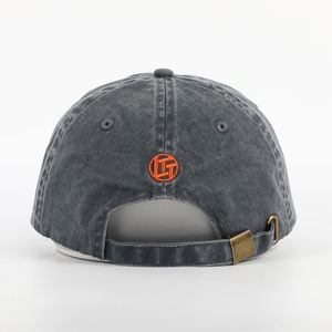 Casquette de baseball non structurée pour homme, style vintage, en coton lavé, avec logo brodé, 6 panneaux, haute qualité, personnalisable OEM, profil bas, tendance - Product Image 5