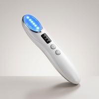 Masseur oculaire portable multi-modes avec 3 fonctions : lumière, chaleur et vibration, équipement anti-âge pour le lifting du visage