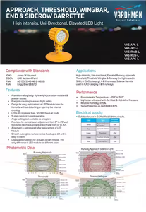 ICAO/FAA/IEC ไฟ LED แนวทาง6.6A ที่สอดคล้องกับทิศทางเดียวยกระดับ/เกณฑ์การขัดขวางการบิน AR111สีฟ้าอ่อน - Product Image 3