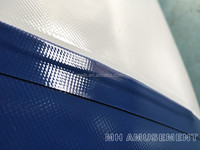 Tenda Olahraga Tiup PVC Berkualitas Tinggi, Tahan Udara, Tahan Lama, Model Hangar/Gudang 15x15x7.5m, Dapat Dilipat, Untuk Empat Musim