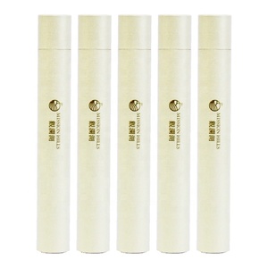 Factory price biodegradable packaging paper tube packaging water bottle t-shirt carton with lid cylinder post box