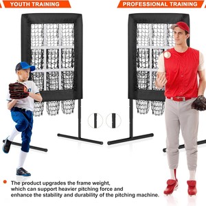 Rete da Rugby, Pallamano e Baseball Regolabile Marca Xiangsheng - Design a 9 Fori in Poliestere, <span class=keywords><strong>Attrezzatura</strong></span> per Allenamento - Product Image 4