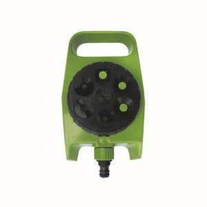 Cabezal de Aspersión de 6 Funciones, Boquilla de Riego para Jardín, Patrón de Rociado Ajustable, Uso en Exteriores - Product Image 1