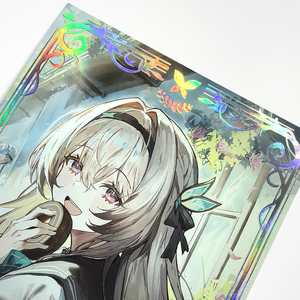 Impresiones de Arte en Papel Holográfico Digital con Lámina Dorada Personalizada, Póster de Personajes de Videojuegos, Anime, Firefly, Fanart, Decoración del Hogar - Product Image 6