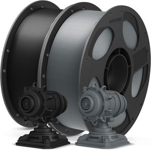 Filamento ABS de 1.75mm para Impresión 3D, Color Negro, Bobina de 1KG, Envasado al Vacío, para Impresora FDM - Product Image 1
