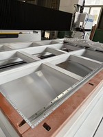 Machine de sablage laser à fibre CNC haute vitesse 120W pour le givrage de miroirs