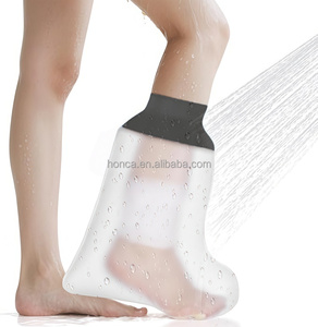 Protège-plâtre imperméable personnalisé pour fractures/entorses de la jambe courte, couvre-plâtre pour adultes, protection de bandage pour blessures - Product Image 5