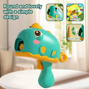 ปืนยิงลูกบอลนิ่มรูปไดโนเสาร์สำหรับเด็ก เล่นเกมยิงปืน - Product Image 4