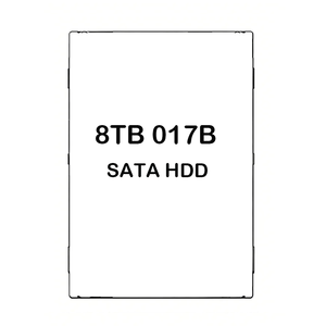 ฮาร์ดดิสก์ Original Enterprise Disque Dur HDD 8TB 017B SATA 6Gb/s 3.5 นิ้ว CMR สำหรับเซิร์ฟเวอร์องค์กรและศูนย์ข้อมูล HDD 3.5 นิ้ว 8T - Product Image 1