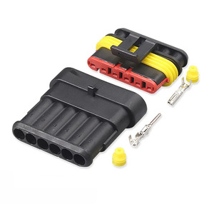 Conectores Automotrices LONZANS, Conector T Impermeable Macho Hembra, Terminal de Cobre, PVC IP20, Para Arnés de Cableado de Automóvil - Product Image 3