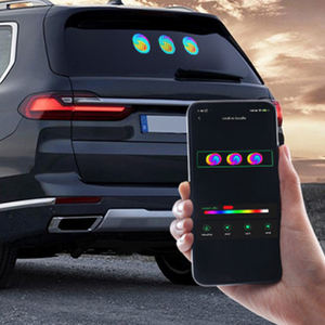 Écran LED publicitaire intelligent couleur pleine, utilisation en intérieur, flexible, alimenté par USB, écran d'affichage en gros, fenêtre arrière de voiture, fenêtre arrière de taxi - Product Image 1