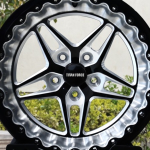 ล้อฟอร์จขอบลึกแบบ BeadLock สำหรับรถแข่ง ขนาด 15 17 18 นิ้ว 5x114.3 5x112 สำหรับ GTR BMW M3 M4 Corvette C7 C8 Audi R8 Hellcat Huracan - Product Image 4