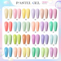 JTING – Collection de vernis gel pastel 24 couleurs, design original amélioré, coffret OEM, fournitures uniques personnalisées pour ongles, vernis à ongles en gel