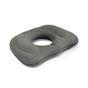 JYM Portable Air-Filled Gonflable Donut Coussin Siège Fesses Hémorroïdes Oreiller pour Soulagement de la Pression de la Douleur du Coccyx pour Utilisation de Chaise - Product Image 4