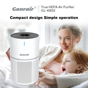 Purificateur d'air portable avec poignée de transport, style ventilateur, pour éliminer la fumée et la fumée passif - Product Image 4