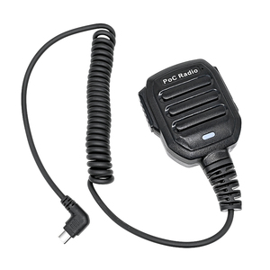Microphone-haut-parleur radio PoC avec connecteur USB Type-C et bouton PTT pour appareil de communication radio bidirectionnelle 4G 5G - Product Image 1