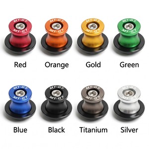 Glissières de bras oscillant pour moto <span class=keywords><strong>Yamaha</strong></span> MT07 MT-07, Bobines de support de paddock, Vis de levage, Accessoire en aluminium, <span class=keywords><strong>Logo</strong></span> personnalisé - Product Image 3