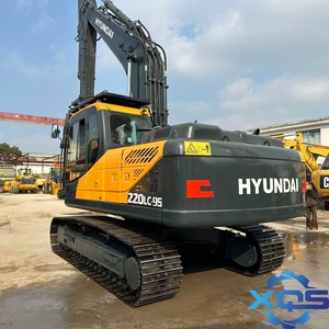 รถขุดฮุนได 220LC-9s มือสอง 22 ตัน ปี 2024 ของแท้จากเกาหลี พร้อมเครื่องยนต์คัมมินส์ แบริ่ง PLC และอะไหล่แท้ - Product Image 1