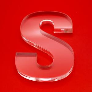 Letras y números acrílicos transparentes de 5mm-<span class=keywords><strong>Fuente</strong></span> Arial Black - Product Image 4