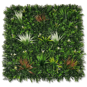 Panel de Césped <span class=keywords><strong>Artificial</strong></span> Resistente a los Rayos UV de 100*100cm, Planta <span class=keywords><strong>Artificial</strong></span> para Pared, Paisaje Vertical para Exteriores, Seto de Plantas Artificiales para <span class=keywords><strong>Terraza</strong></span> de Restaurante - Product Image 4