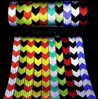 Haute visibilité PET acrylique adhésif unique étanche Promo voiture camion camion moto corps avertissement bande réfléchissante autocollant