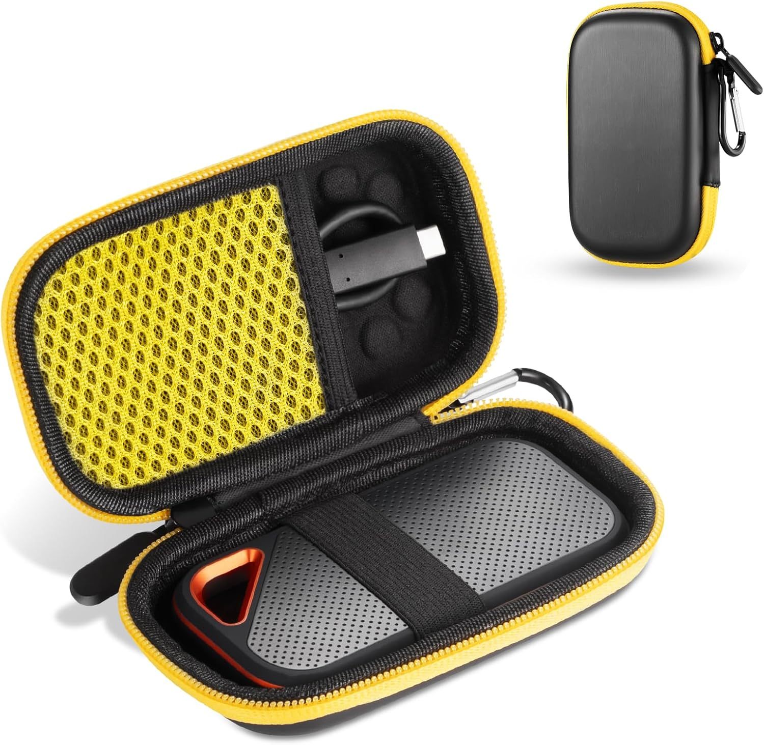 Custom Hard Travel Carrying <strong>Case</strong> for <strong>SanDisk</strong> Extreme Pro/<strong>SanDisk</strong> Extreme Portable External SSD 500GB <strong>1TB</strong> 2TB Protective Bag