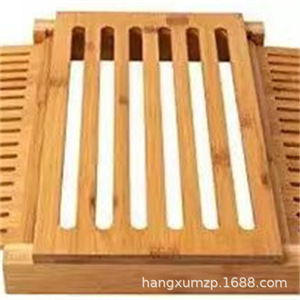 Épluche-pain en bambou pliable, support de découpe multifonctionnel pour la pâtisserie - Product Image 1